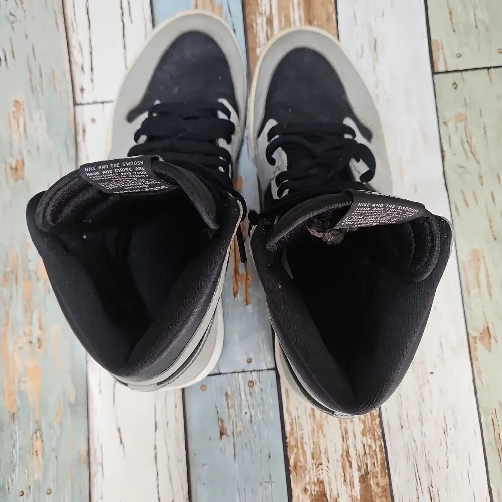 Nike Air Jordan 1 Retro High OG Shadow 2.0 Black Grey Size 11 555088-035 Used AJ